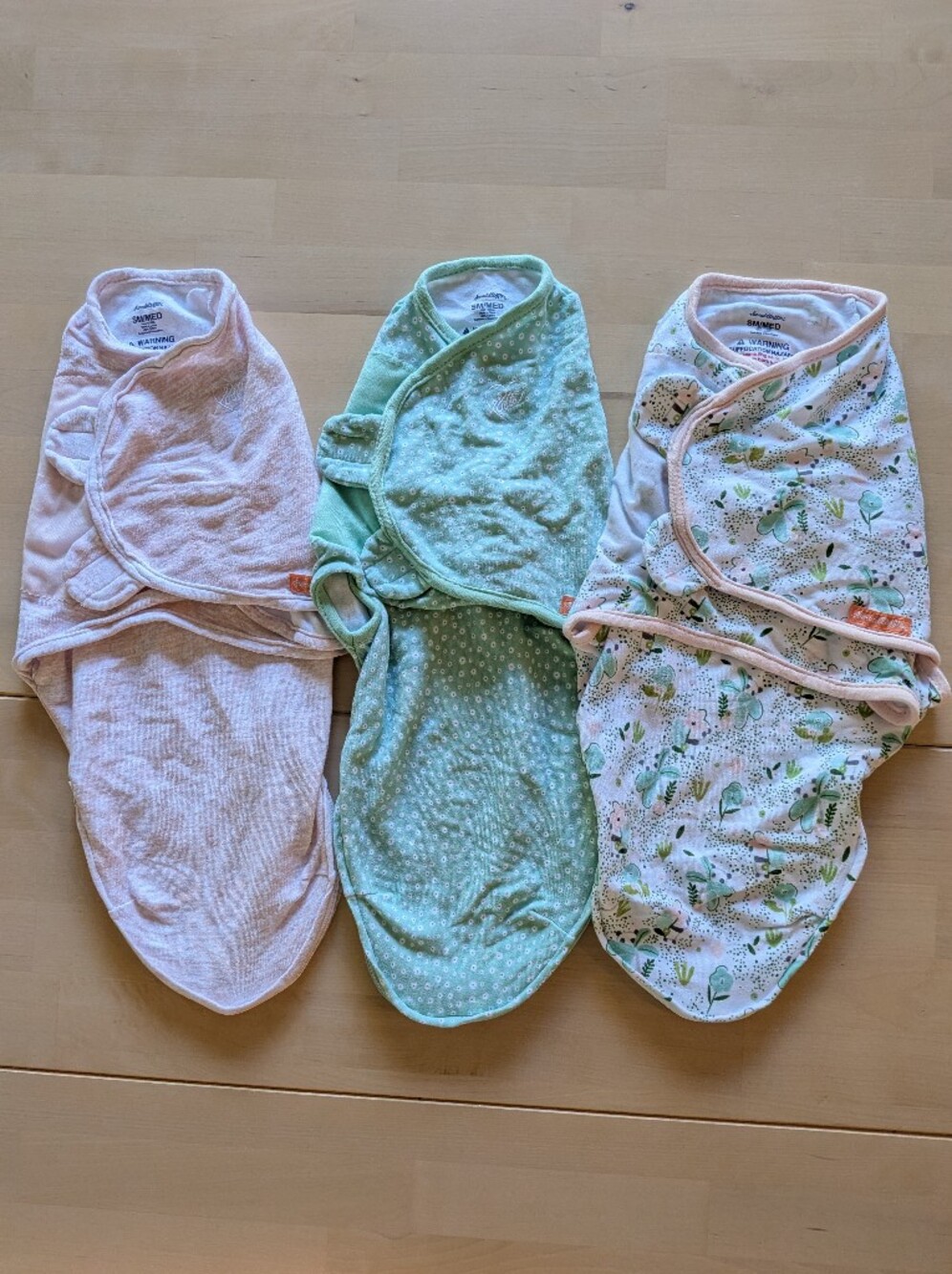 SwaddleMe Cotton Baby Swaddles Small/Medium